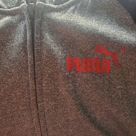 Kids Puma Zippered Hoodie - Picture 2 of 4